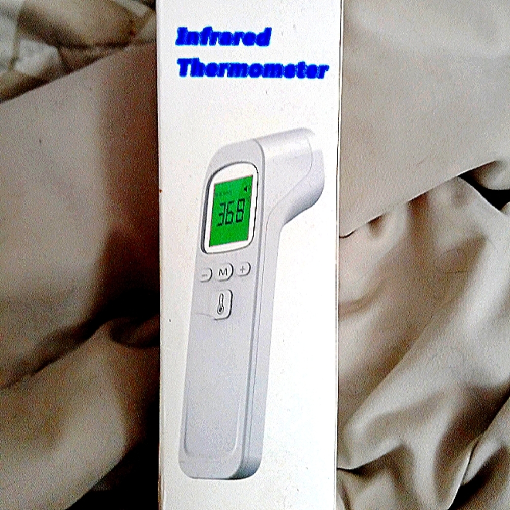 White Infrared Thermometer